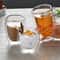 ClearTherm Double Wall Glass Cups Double Wall Glass Cup Set 80650 Ml For Coffee Beer More 6