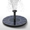 Solar Floating Fountain Pump For Bird Baths Ponds Eco Garden Water Feature 1318cm 0