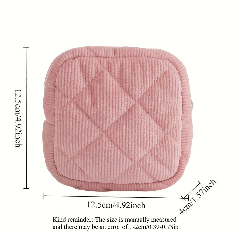 Women Sanitary Pad Storage Pouch Large Capacity Travel Cosmetic Coin Bag 5