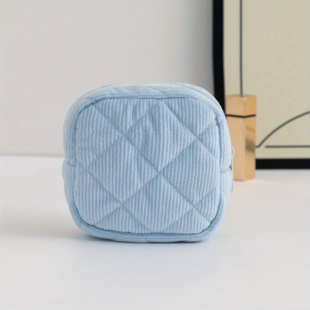 Women Sanitary Pad Storage Pouch Large Capacity Travel Cosmetic Coin Bag 6