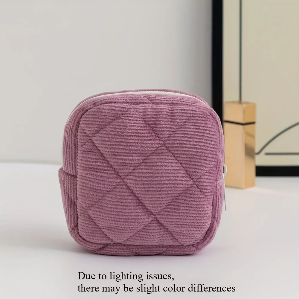 Women Sanitary Pad Storage Pouch Large Capacity Travel Cosmetic Coin Bag 9