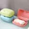 Portable Soap Box With Lid 2Piece Travel Soap Dish Containers For Bathroom Baby Use 1