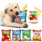 Funny Crisps Plush Dog Toys 2Pack Squeaky Chew Toys For Small Medium Dogs 1