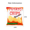 Funny Crisps Plush Dog Toys 2Pack Squeaky Chew Toys For Small Medium Dogs 5