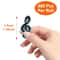Laser Musical Note Reward Stickers Roll 500 Shiny Black Decals For Crafts Scrapbooking 4