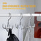 Rotating MultiHook Clothes Hanger 4Claw Wardrobe Organizer For Belts Scarves Coats 2 Pcs 1