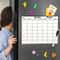 Magnetic Dry Erase Monthly Calendar Stylish Refrigerator Planner For Kitchen Home 1