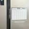 Magnetic Dry Erase Monthly Calendar Stylish Refrigerator Planner For Kitchen Home 6