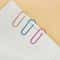 Rose Shaped Paper Clips Set 12 Colorful Metal Clips For Office School Crafts 4