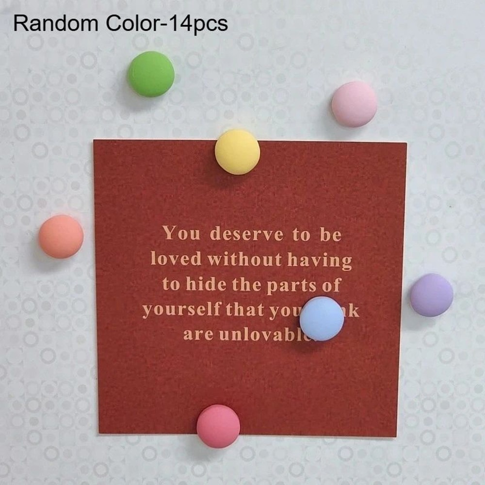 Colorful Star Fridge Magnets Set 14Piece Resin Refrigerator Magnets For Notes Photos 6