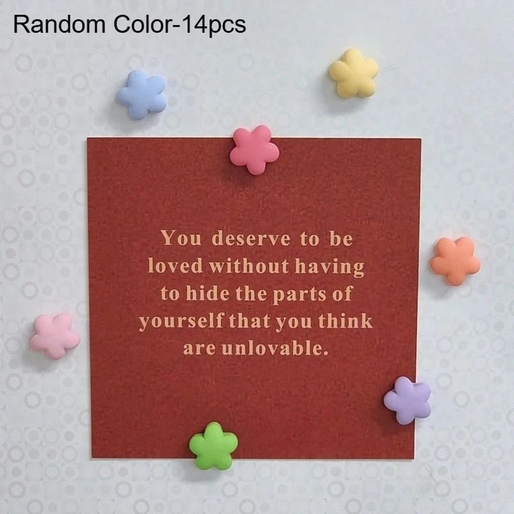 Colorful Star Fridge Magnets Set 14Piece Resin Refrigerator Magnets For Notes Photos 7