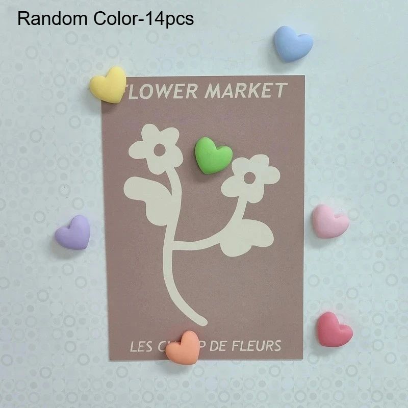 Colorful Star Fridge Magnets Set 14Piece Resin Refrigerator Magnets For Notes Photos 8