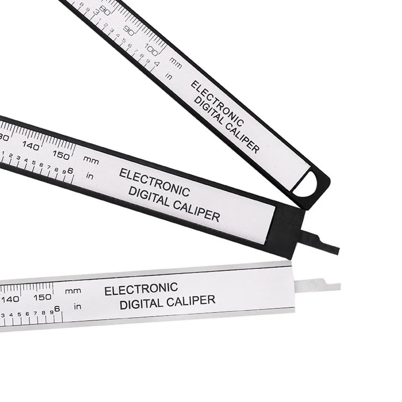 Digital Vernier Caliper 100mm 150mm Carbon Fiber Electronic Measuring Tool 4