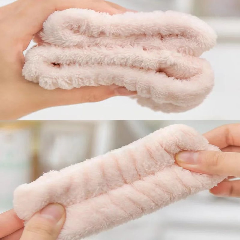 Reusable Spa Wrist Washbands Soft Microfiber Wristbands For Face Washing Sports 1