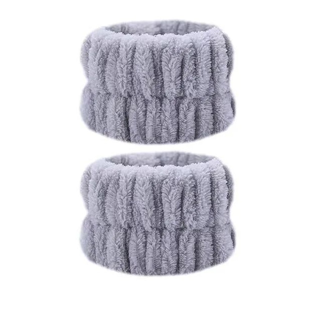 Reusable Spa Wrist Washbands Soft Microfiber Wristbands For Face Washing Sports 6