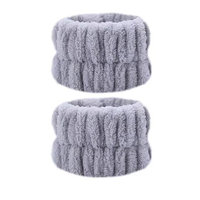 Reusable Spa Wrist Washbands Soft Microfiber Wristbands For Face Washing Sports 6