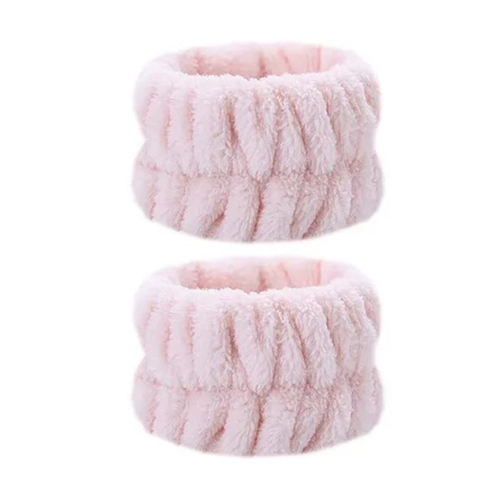 Reusable Spa Wrist Washbands Soft Microfiber Wristbands For Face Washing Sports 7
