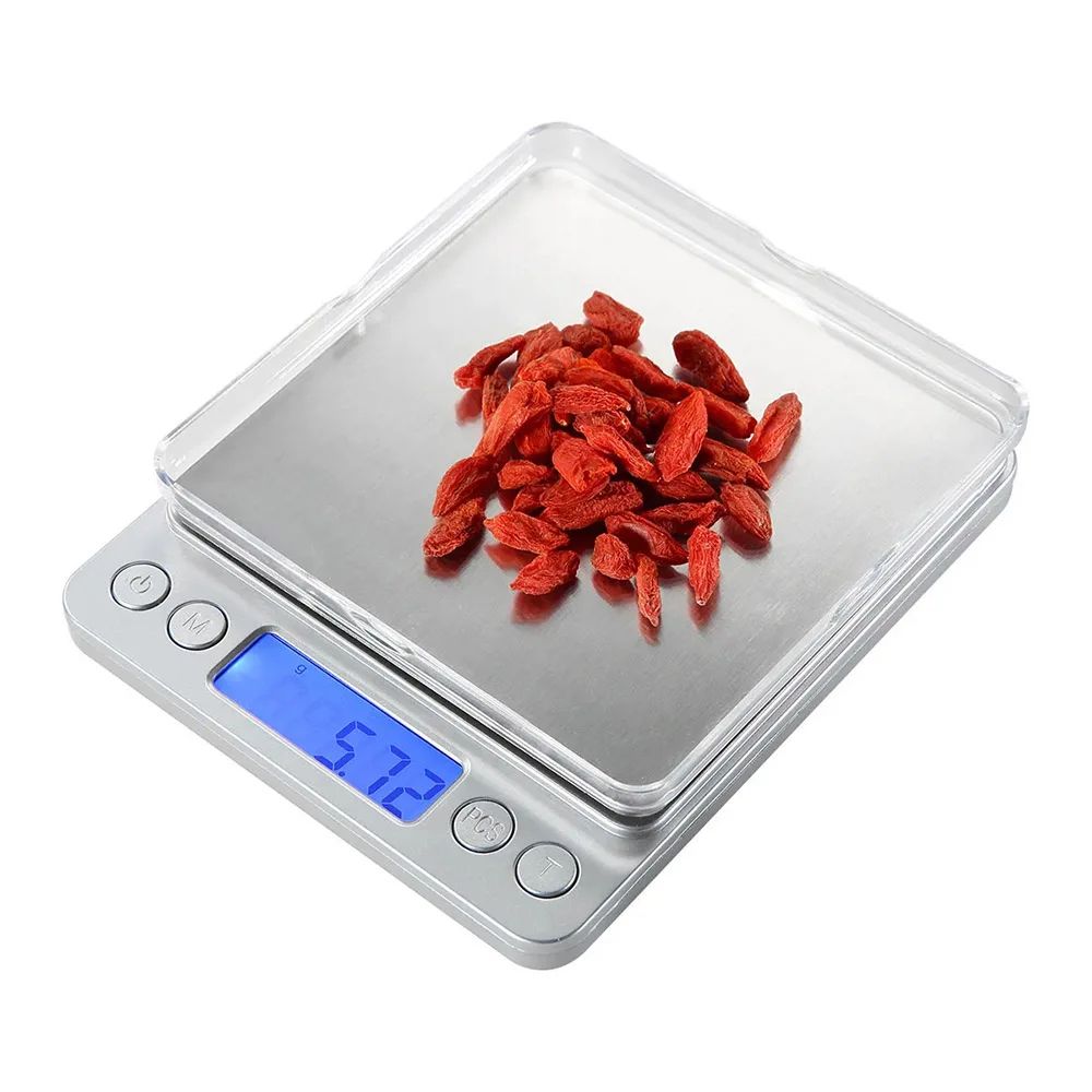 Mini Digital Pocket Scale 1000g Precision Jewelry Kitchen Gram Scale 0