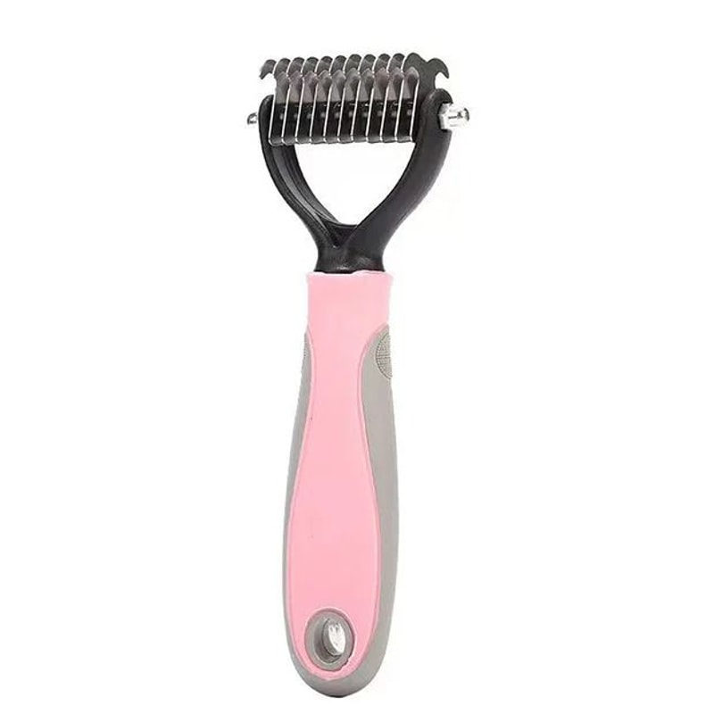 Professional Pet Deshedding Brush Dog Cat Hair Remover Comb For Shedding And Knots 6