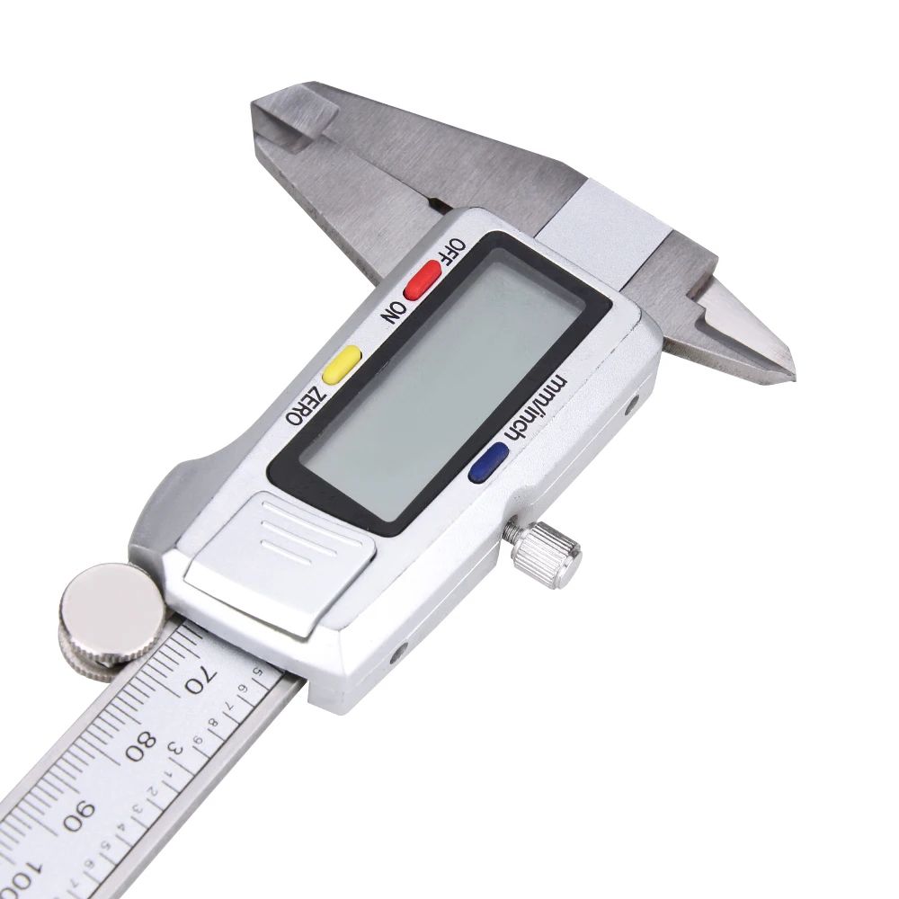 150mm Stainless Steel Digital Caliper Precision Vernier Measuring Tool With LCD Display 2