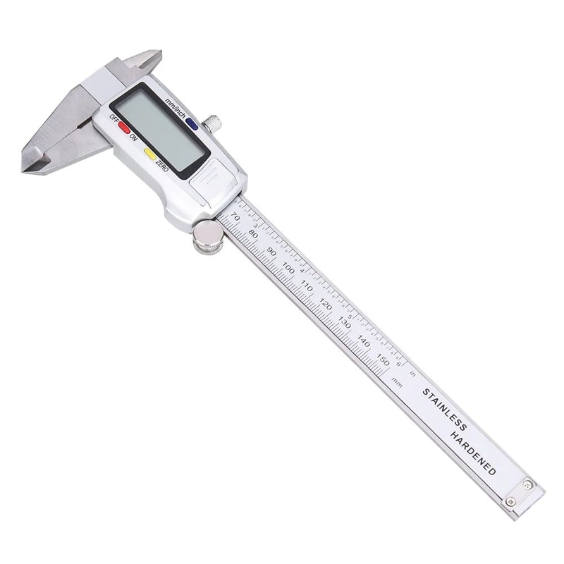 150mm Stainless Steel Digital Caliper Precision Vernier Measuring Tool With LCD Display 5