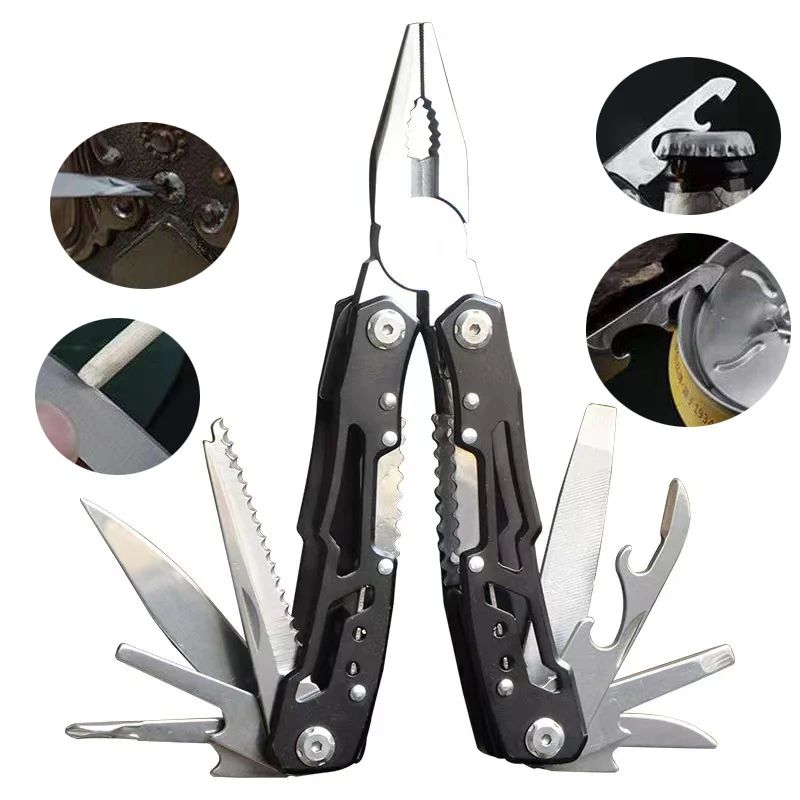 Pocket Mini Multitool Pliers Folding Precision Tool With Knife Screwdriver 1