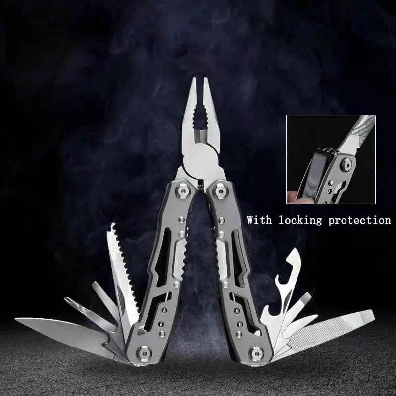 Pocket Mini Multitool Pliers Folding Precision Tool With Knife Screwdriver 2