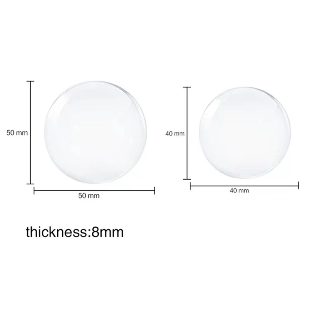 Transparent Silicone Door Stopper Bumpers SelfAdhesive Wall Door Handle Protectors 4