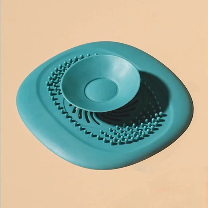 Silicone AntiClog Bathtub Drain Stopper Flexible Hair Catcher Strainer For Shower Sink 6