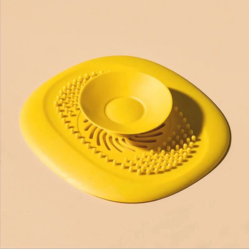 Silicone AntiClog Bathtub Drain Stopper Flexible Hair Catcher Strainer For Shower Sink 7
