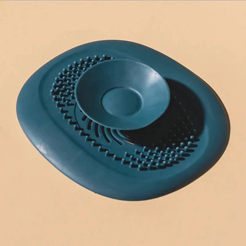 Silicone AntiClog Bathtub Drain Stopper Flexible Hair Catcher Strainer For Shower Sink 8