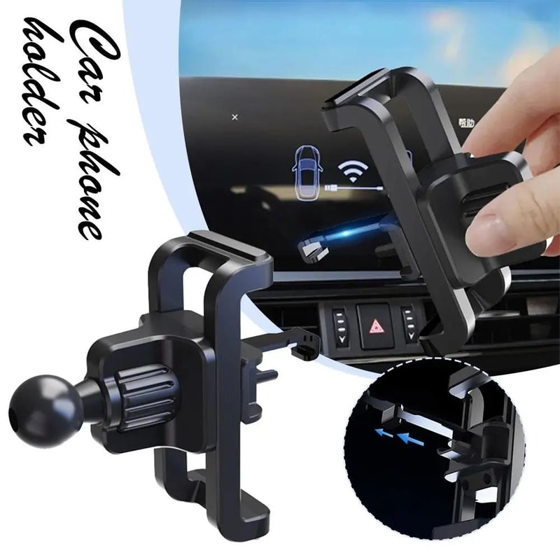 Secure Car Air Vent Phone Mount Base Universal Air Vent Clip Mount For Phone GPS Holders 1