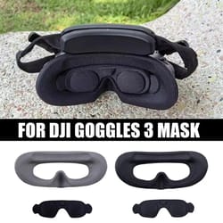 comfort-fit dji goggles 3 eye mask - anti-leakage fpv goggles face cushion for avata 2