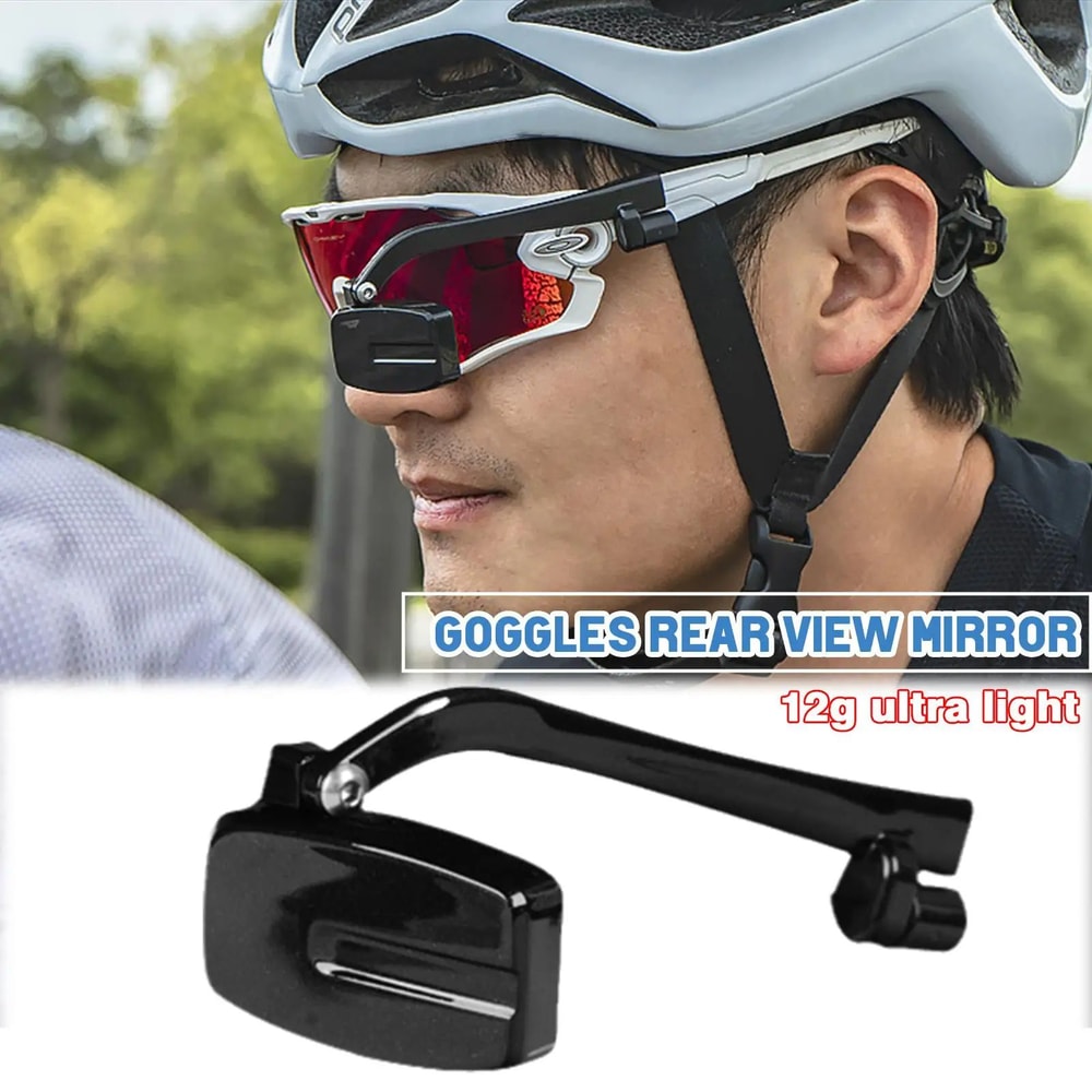 360 Bike Rear View Mirror Adjustable Cycling Glasses Mirror For Safer Riding 0
