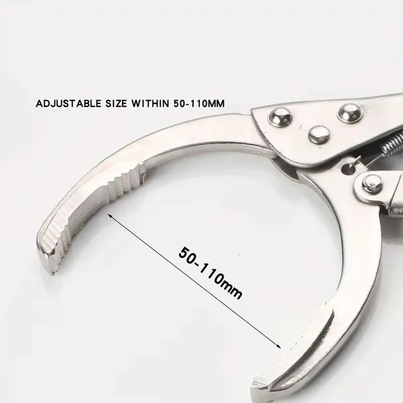 HeavyDuty Adjustable Oil Filter Wrench MultiFunction Engine Oil Filter Tool For Fast Oil Changes 5