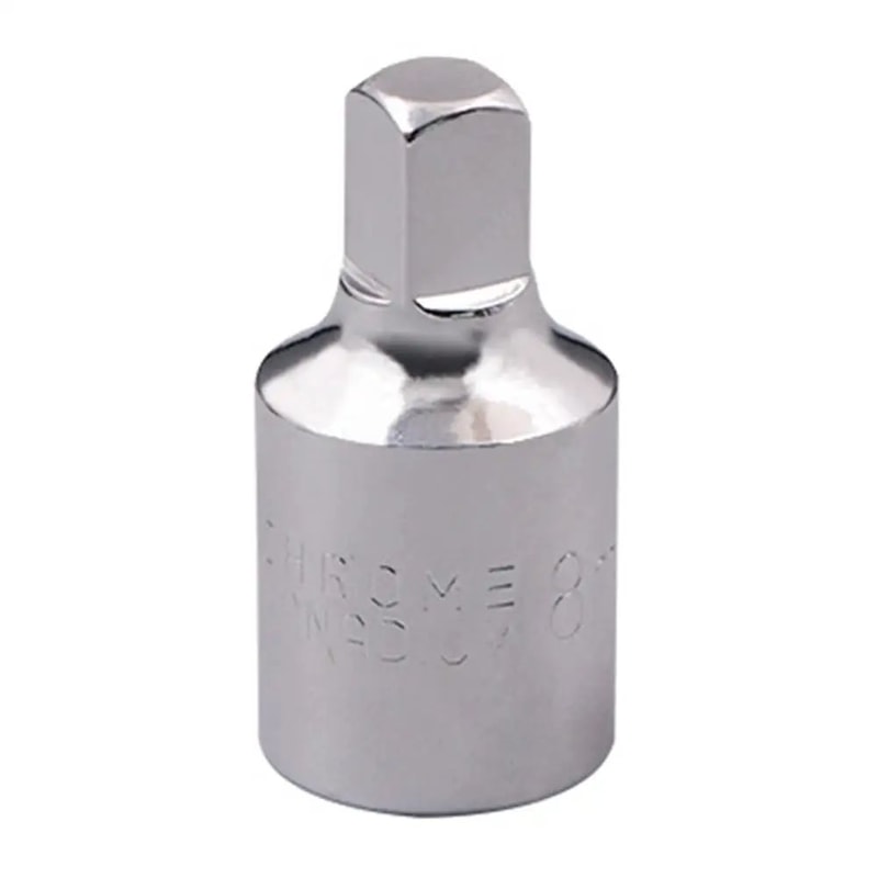 Precision Oil Drain Plug Tool 8mm Square Oil Pan Drain Socket For Renault Peugeot 4