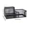 Modern Iron Metal Pen Holder MultiCompartment Desk Organizer For Clean Stylish Workspaces 1