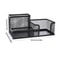 Modern Iron Metal Pen Holder MultiCompartment Desk Organizer For Clean Stylish Workspaces 1
