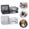 Modern Iron Metal Pen Holder MultiCompartment Desk Organizer For Clean Stylish Workspaces 4