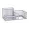 Modern Iron Metal Pen Holder MultiCompartment Desk Organizer For Clean Stylish Workspaces 6