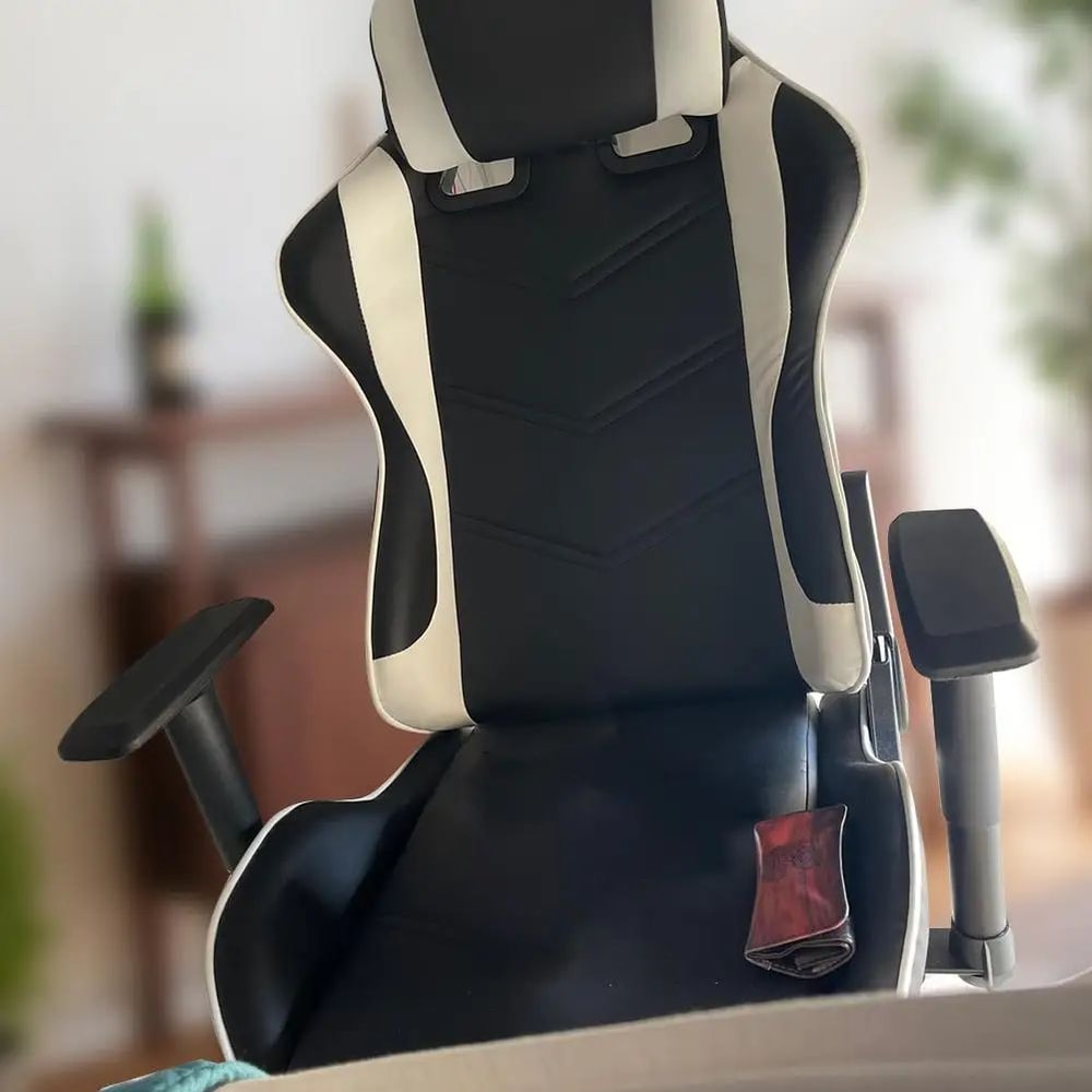 ComfortFit Office Chair Armrest Pads Durable Chair Armrest Replacement Set With Screws 3