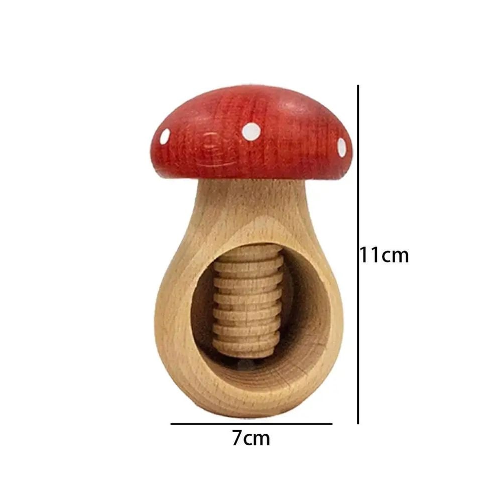 MushroomGrip Nutcracker Tool Adjustable Walnut Cracker For Easy Clean Shell Cracking 4