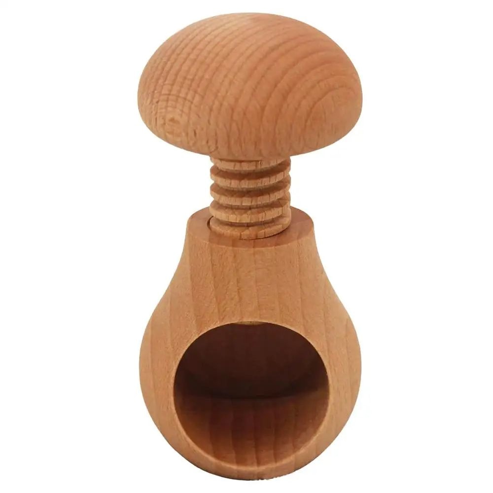 MushroomGrip Nutcracker Tool Adjustable Walnut Cracker For Easy Clean Shell Cracking 7