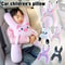 SnuggleRide Kids Car Neck Pillow Cute Child Car Seat Headrest With Gentle Neck Support 0