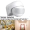 AutoSense PIR Motion Sensor Switch 180 Infrared Motion Sensor With Adjustable Timer 220240V 1