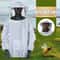 SafeHive Beekeeping Jacket Hooded Bee Protection Suit HalfBody Top For Comfortable Hive Work 1