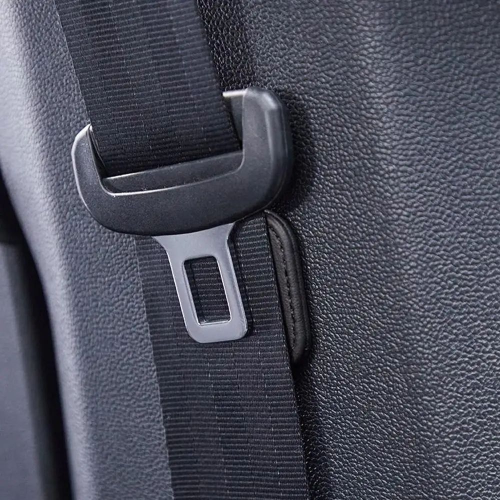 VelvetLock Car Seat Belt Clip Magnetic Seat Belt Positioner 2Pack For A Quieter Neater Ride 3