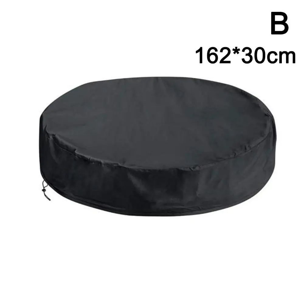 ClearGuard Swimming Pool Cover Foldable Pool Dust Cover For Rain Debris Protection 7