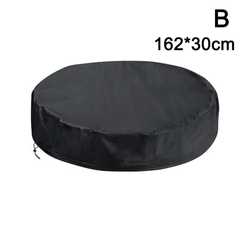 ClearGuard Swimming Pool Cover Foldable Pool Dust Cover For Rain Debris Protection 7