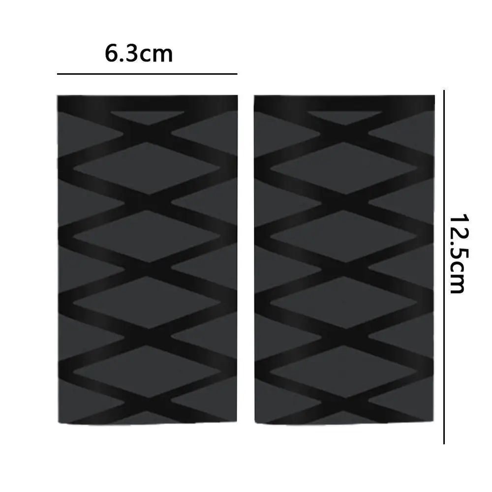Universal NonSlip Motorcycle Handlebar Grip Cover Heat Shrink Rubber Sleeve 5